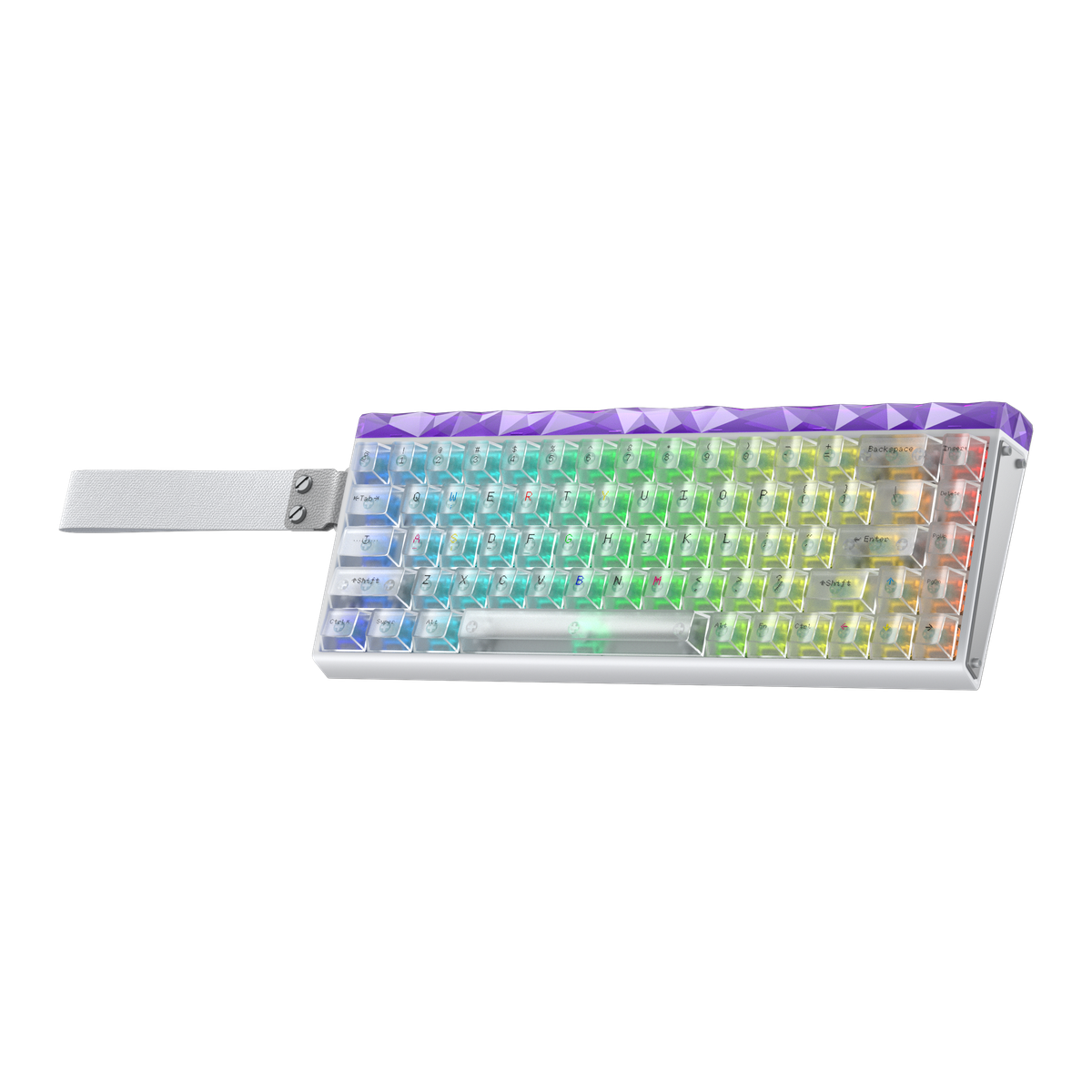 Hero 68 HE Teclado - Frosted White (3 4)