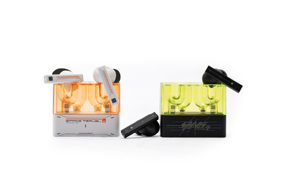 Space Travel 2 Auriculares - White