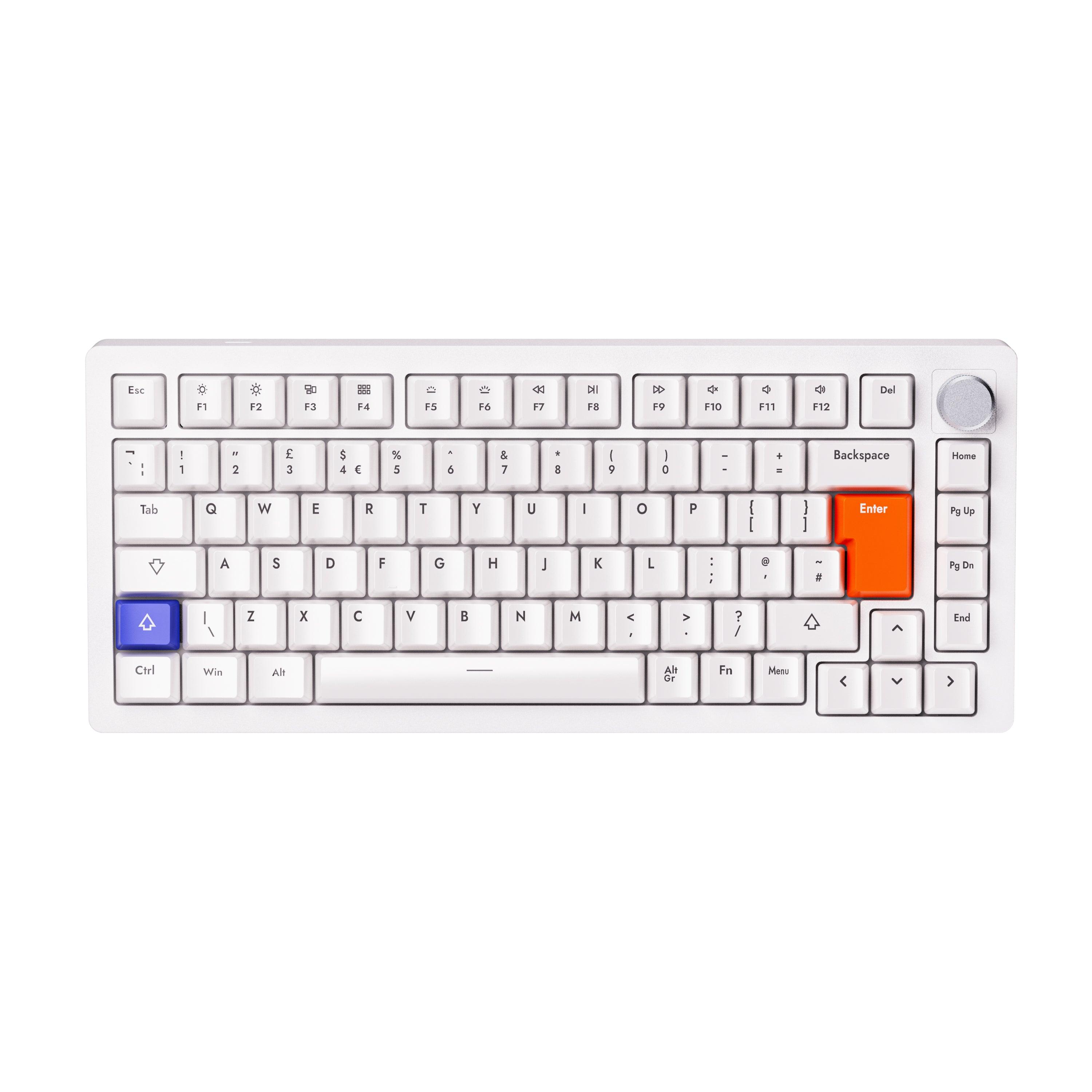 a75 B0P02 Teclado - White