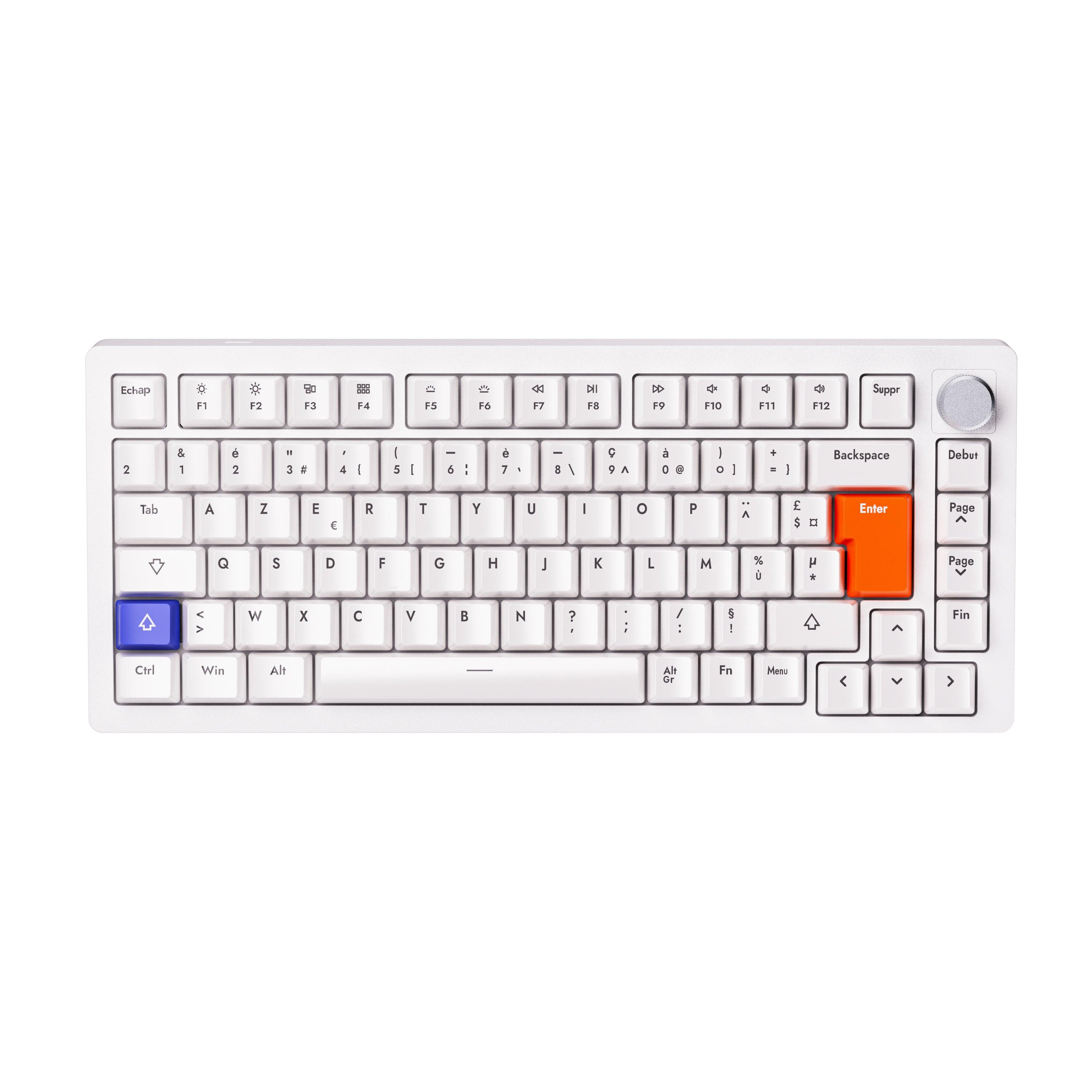 a75 B0P02 Teclado - White
