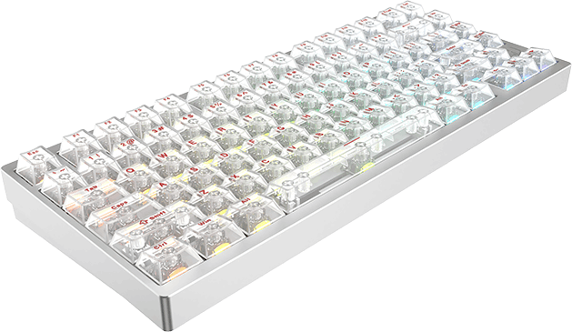 MG75 Max Teclado - White