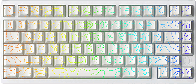 MG75PRO Teclado - White