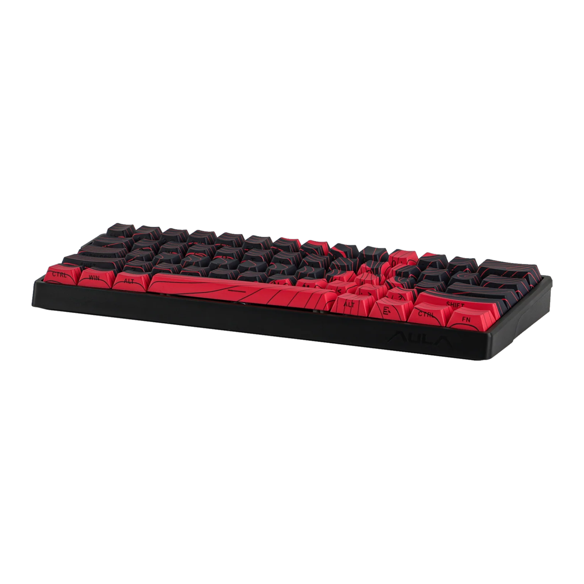 WIN60HE Teclado - MAX Black / Red (3 4 b)