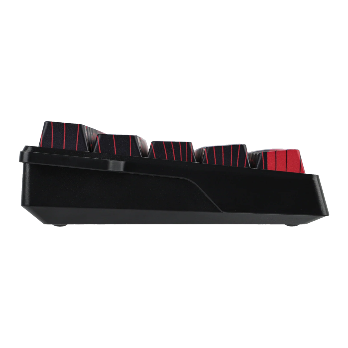 WIN60HE Teclado - MAX Black / Red (lateral)