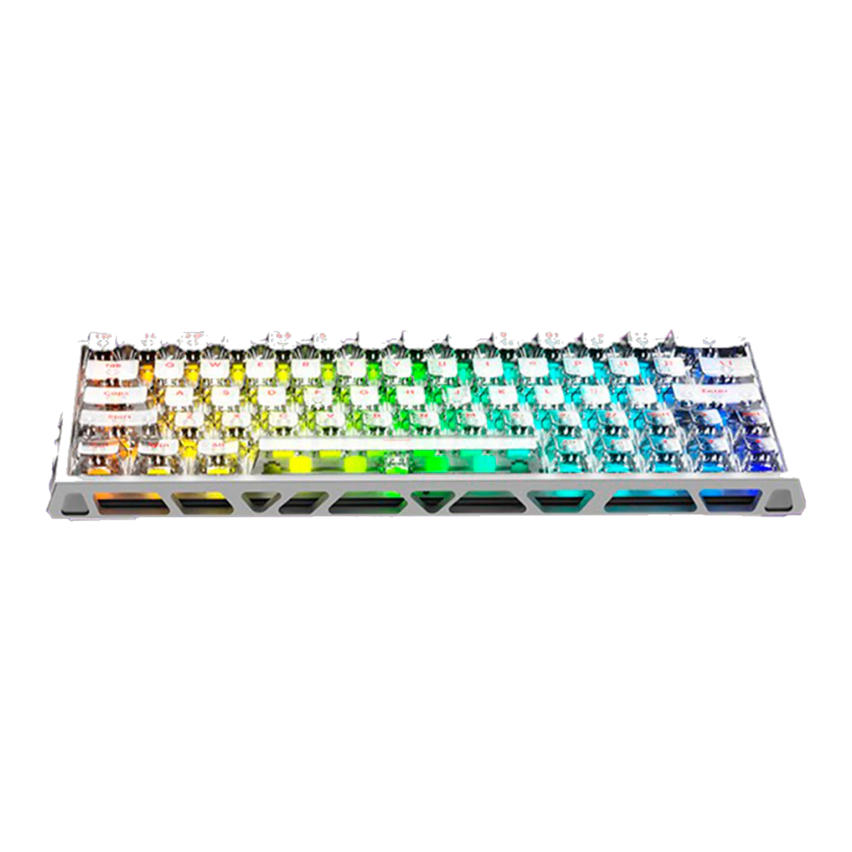 MG63 Teclado - Silver (superior rgb)