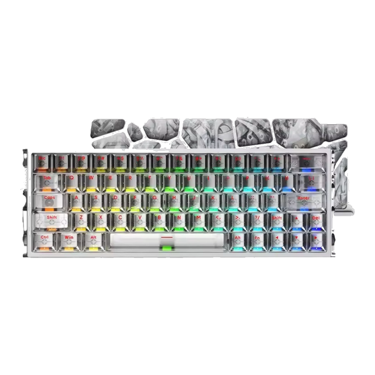 MG63 Teclado - Silver (superior con funda)