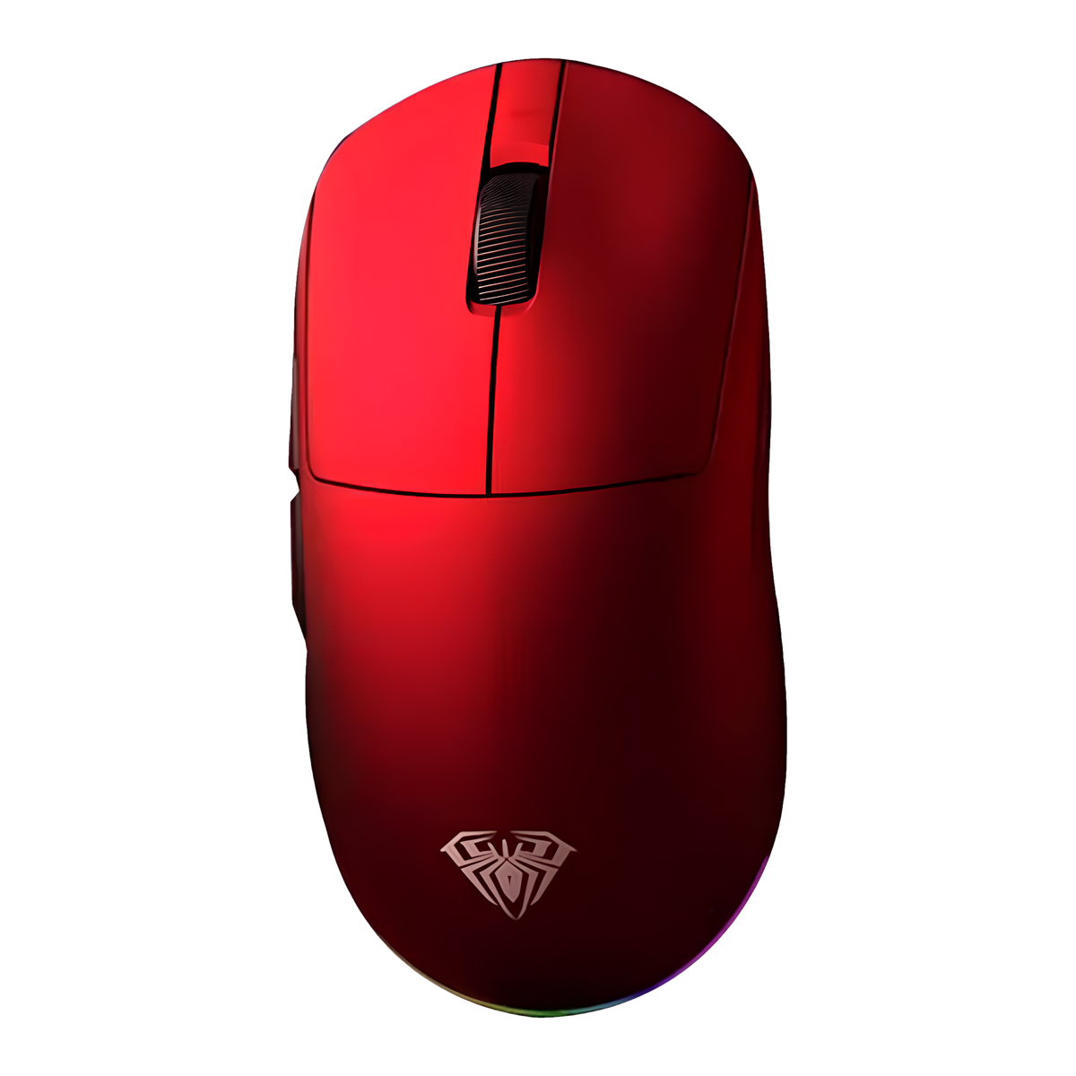V9 Ultra Mouse - Rojo Metalizado (superior rgb)