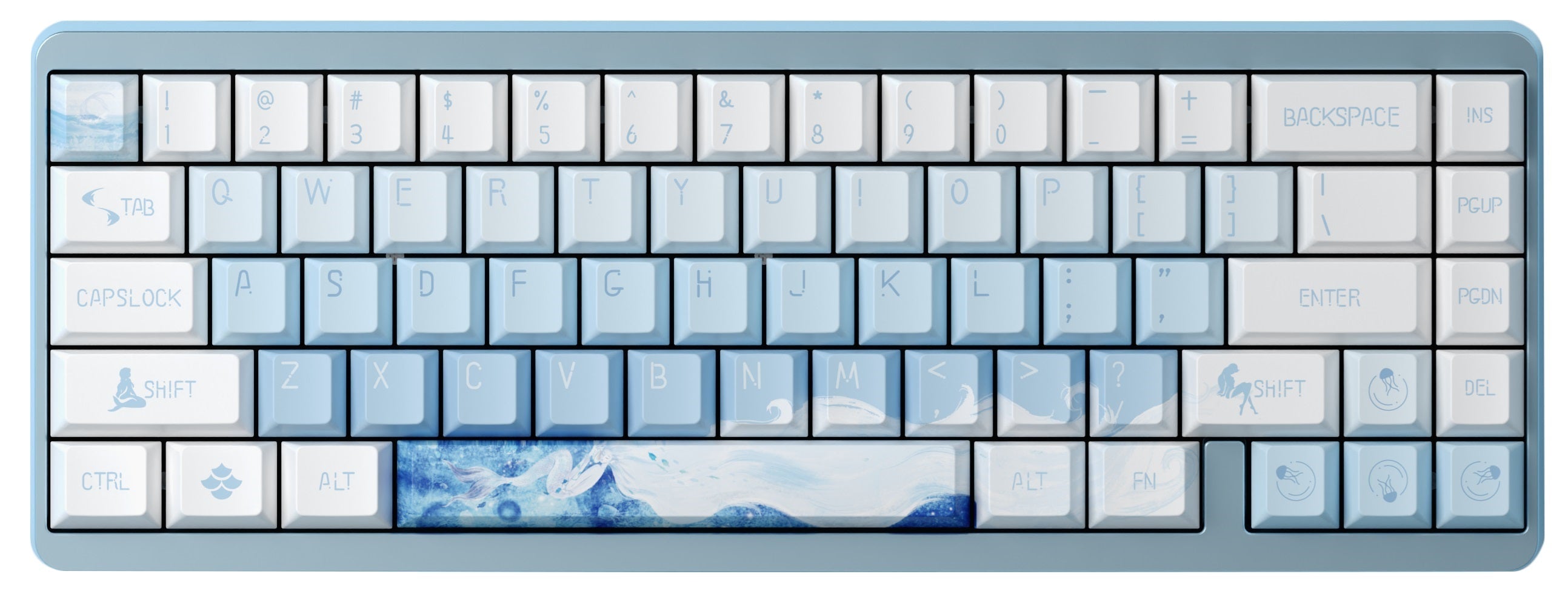 Muse65 HE Varmilo Teclado - Ariel