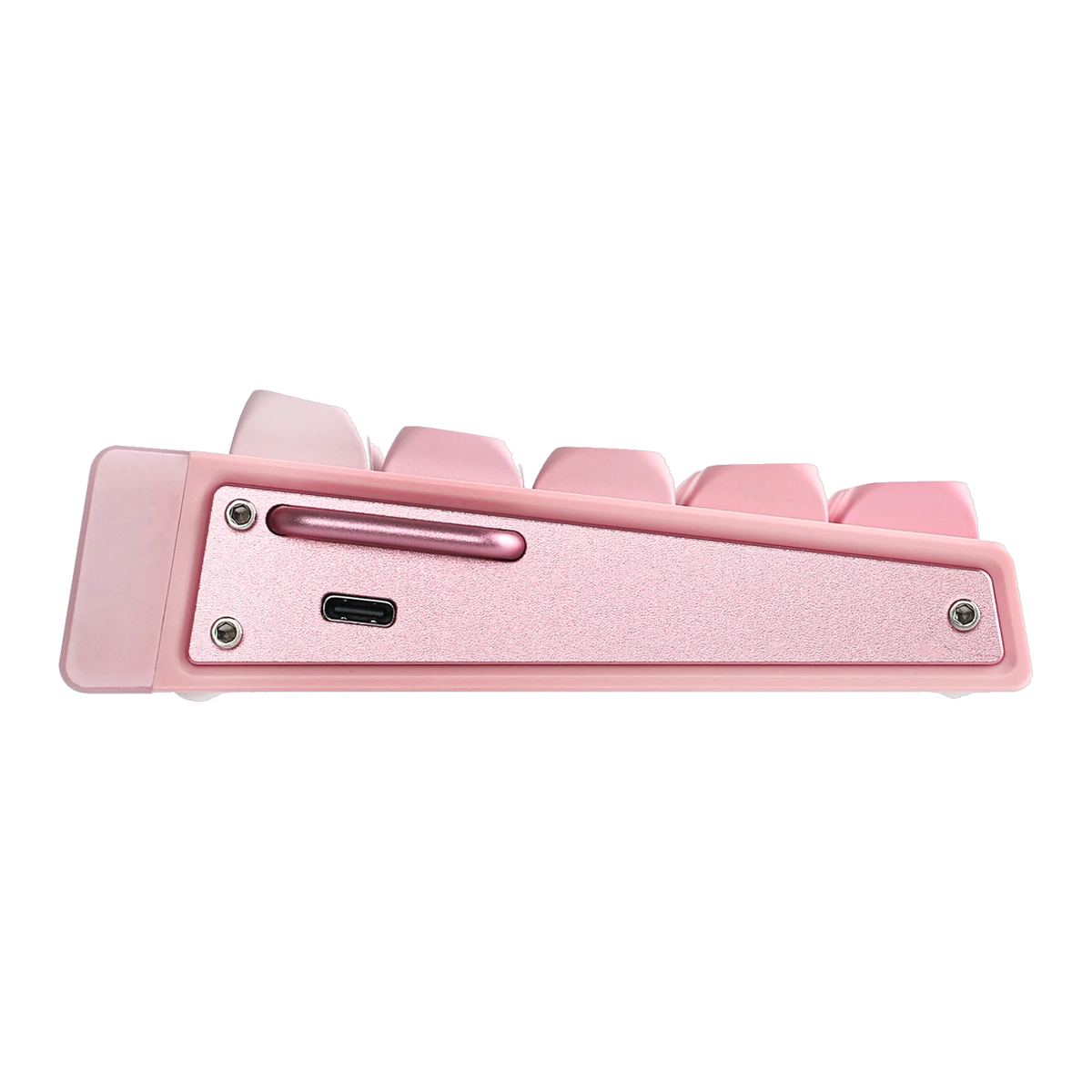 Hero 68 HE Teclado - Rosa Degradé (detalle lateral)