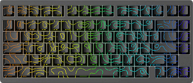 MG75PRO Teclado - Black