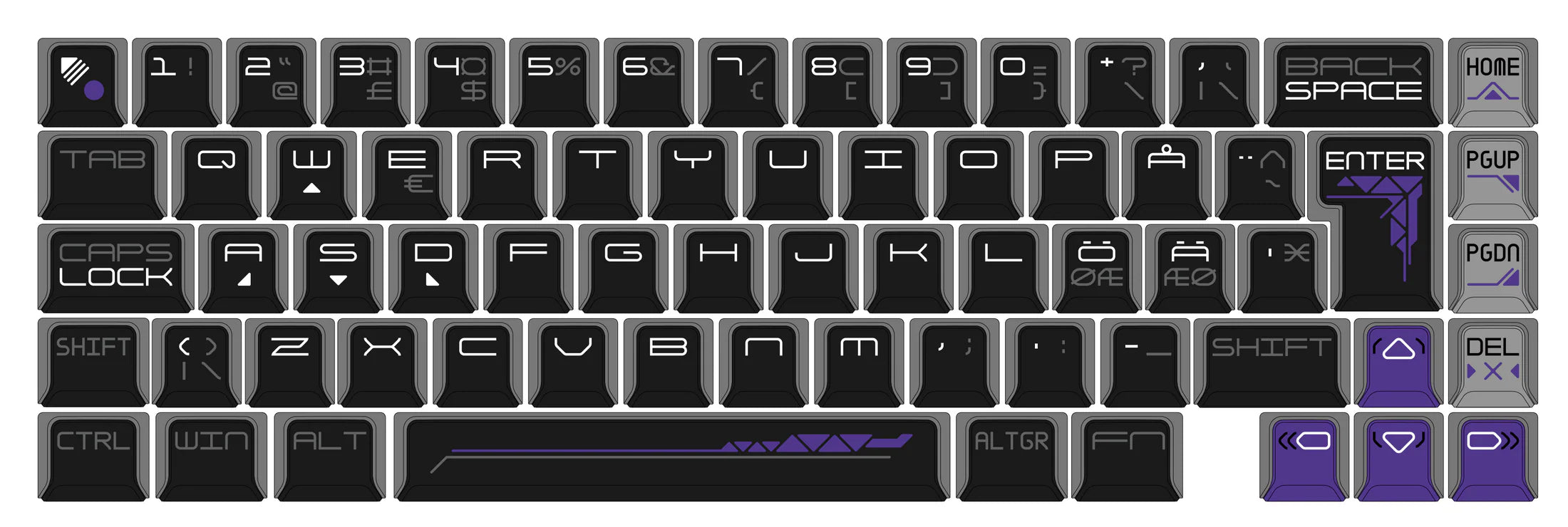 Teclado Varmilo Gateron magnetic jade pro switch