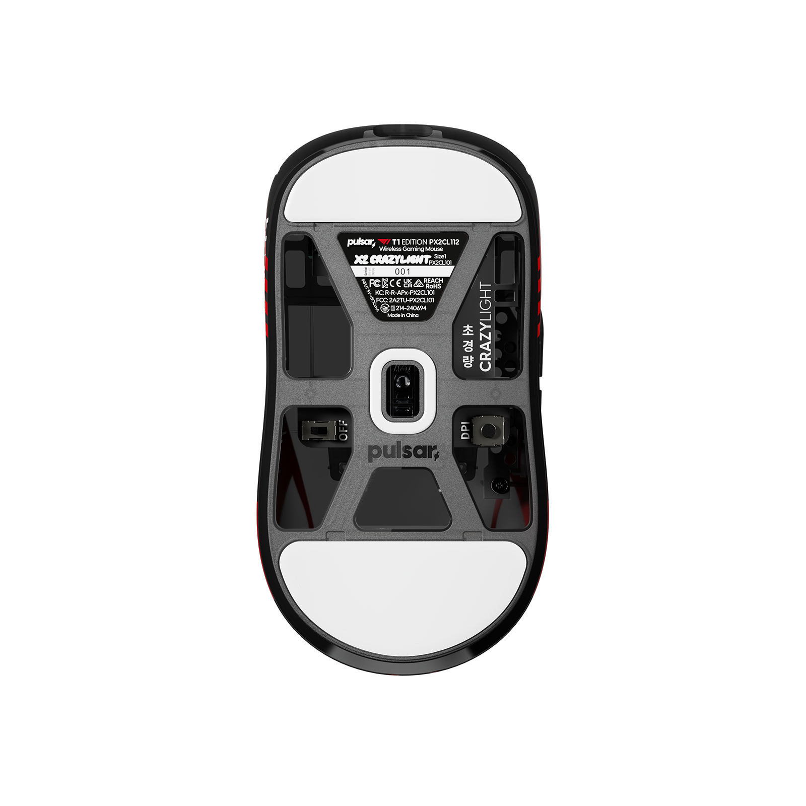 [T1] CrazyLight [Mini] Mouse - Black