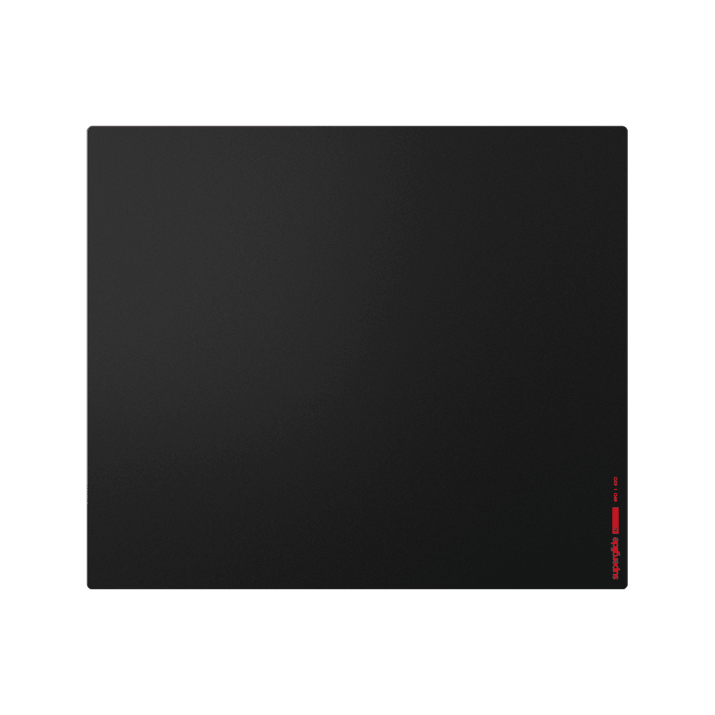 Superglide Glass Mousepad V2 - Black