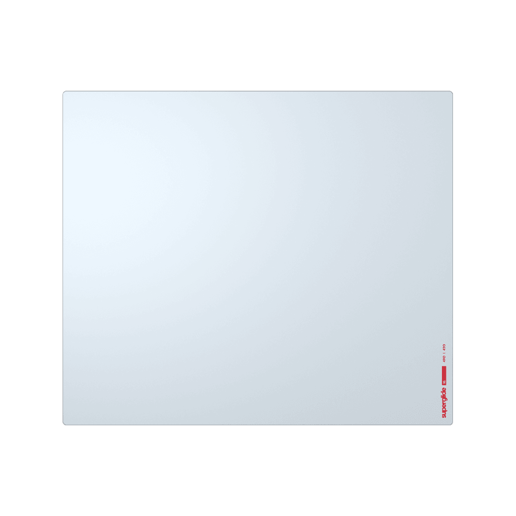 Superglide Glass Mousepad V2 - White