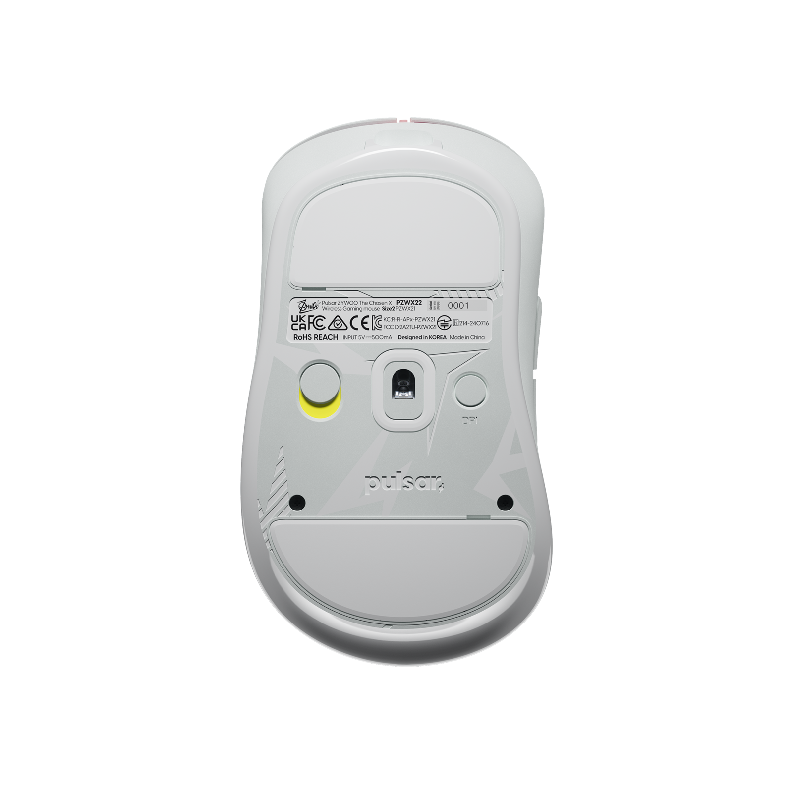 ZywOo The Chosen [medium] Mouse - White
