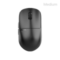X2H CrazyLight [Medium] Mouse - Jet Black