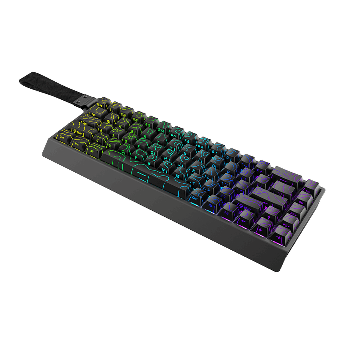 Mercury68 Teclado - Black (3 4 render)