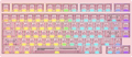 MG75PRO Teclado - Pink